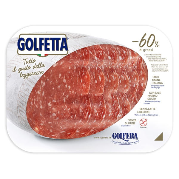 Geschnitten Golfetta salami 100 gr