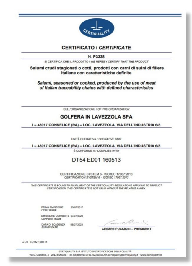 dt54 lavezzola