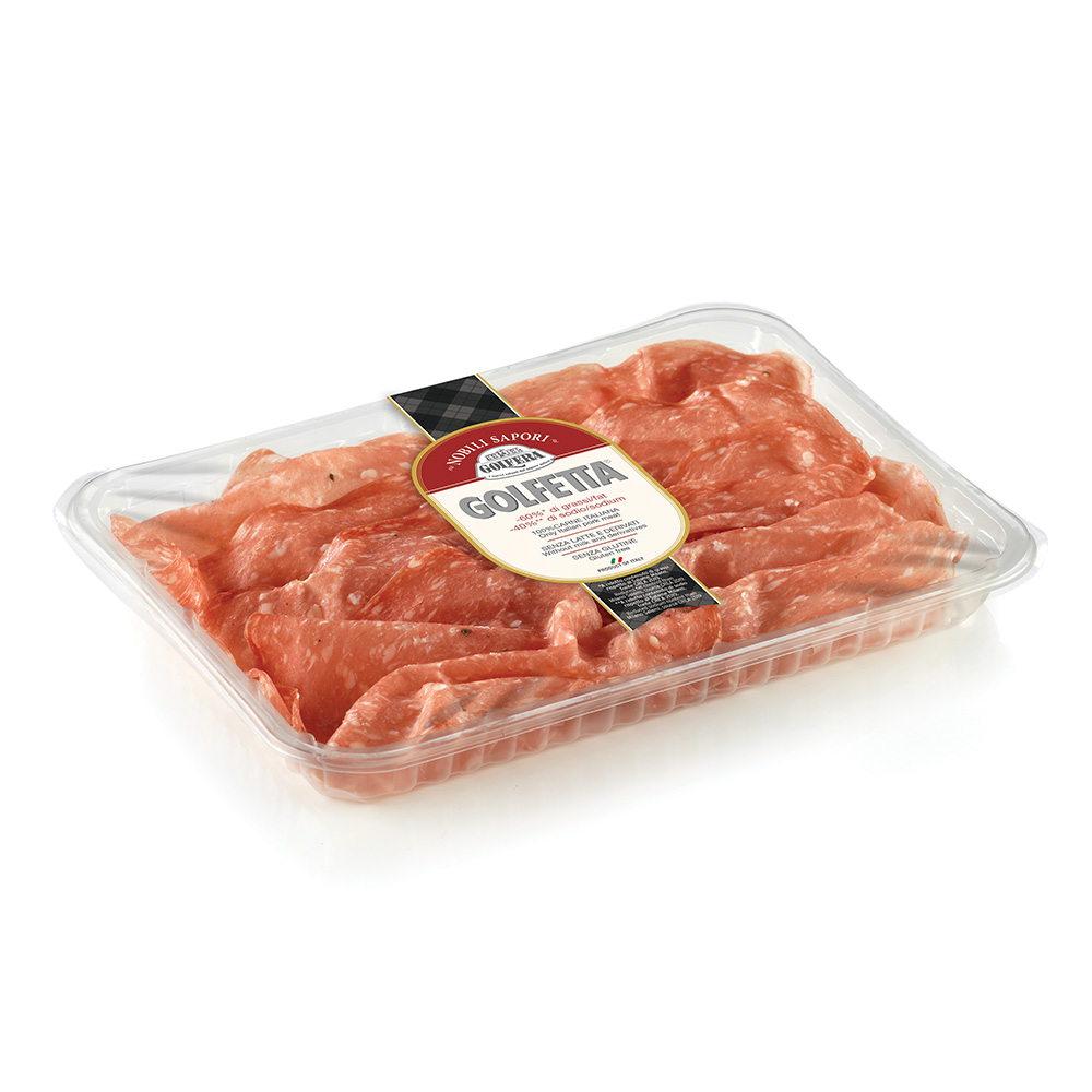 Premium-sliced Dolcemagro salami 100 gr