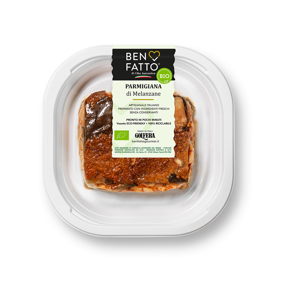 Parmigiana di melanzane BIO 250 gr