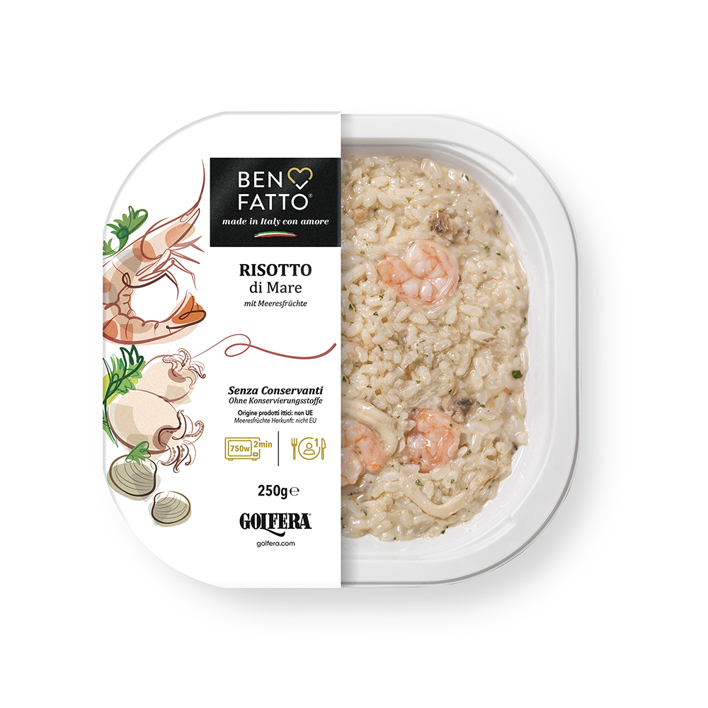 Risotto con frutti di mare 250g