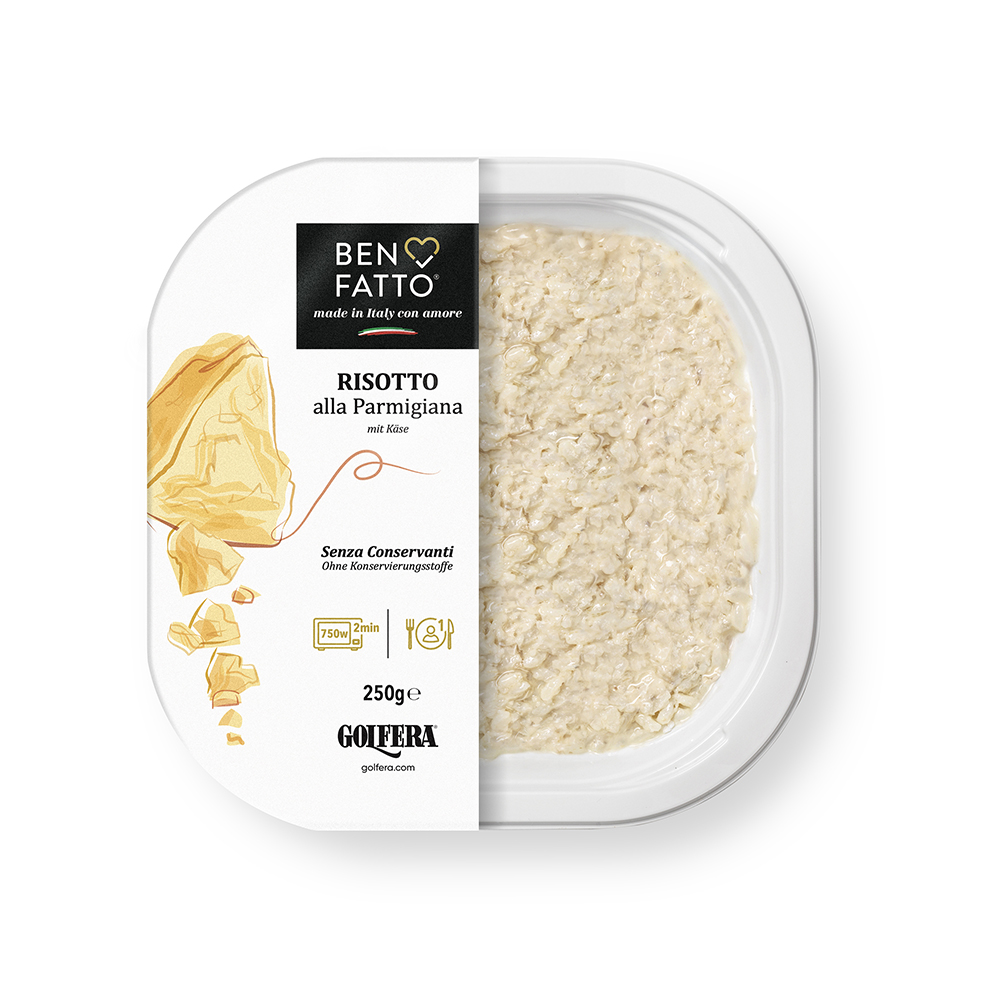Risotto with PDO Parmigiano Reggiano 250g