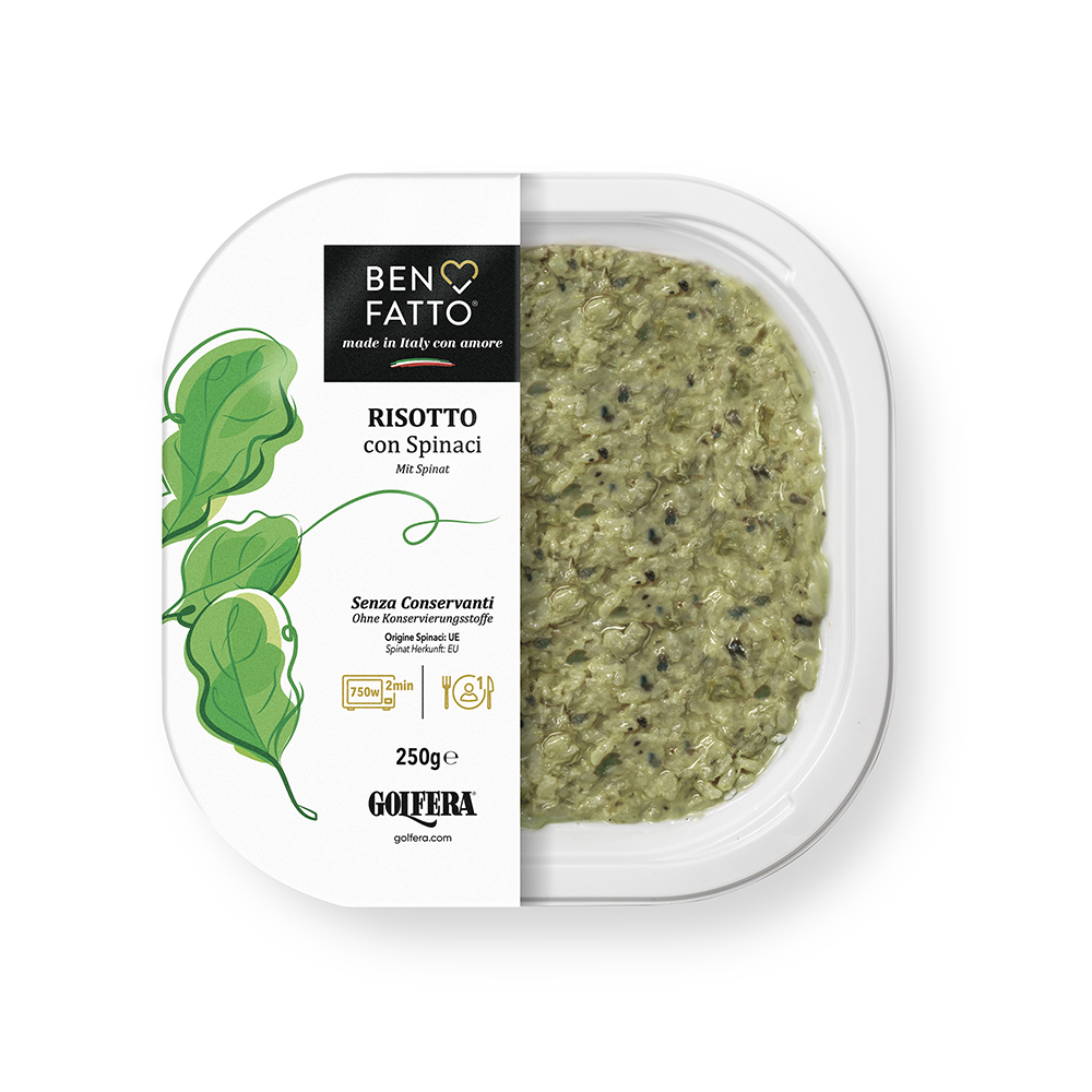 Risotto with spinach 250g