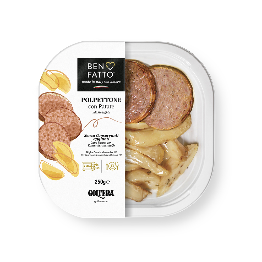 Polpettone with potatoes 250g