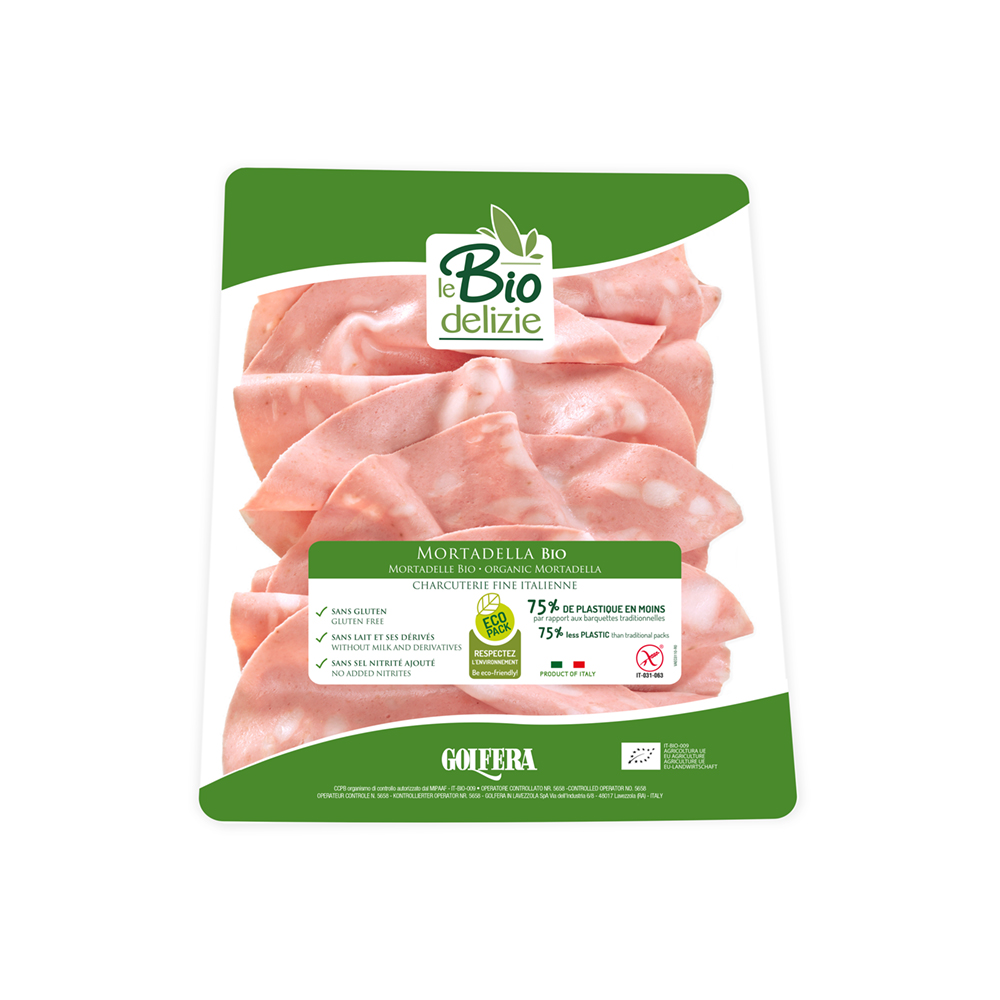 Mortadella BIO affettata 100 gr