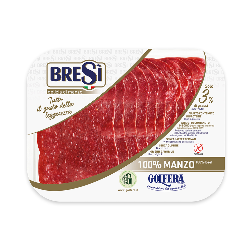 Bresì saucisson de boeuf en tranches 75 gr