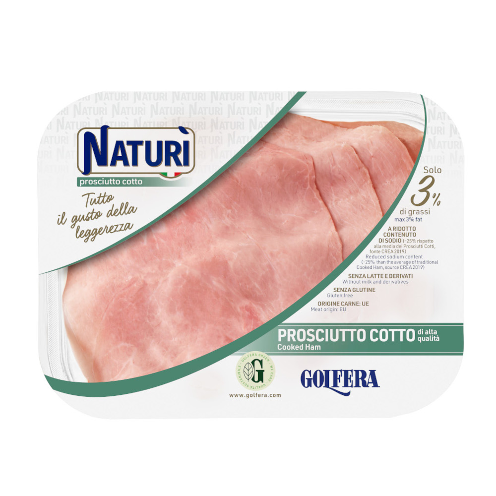 Prosciutto cotto Naturì affettato g.100