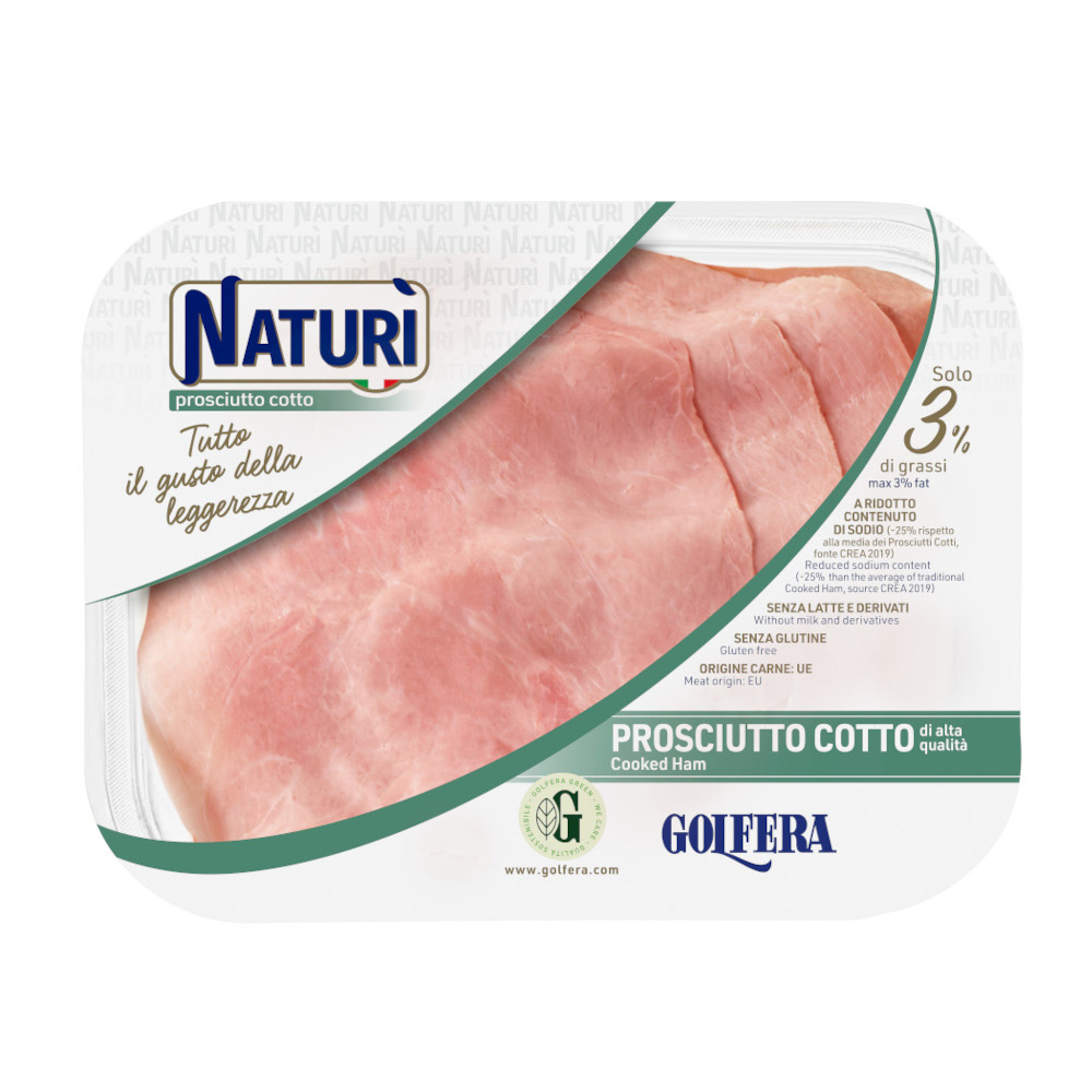 Prosciutto cotto Naturi\' affettato g.100