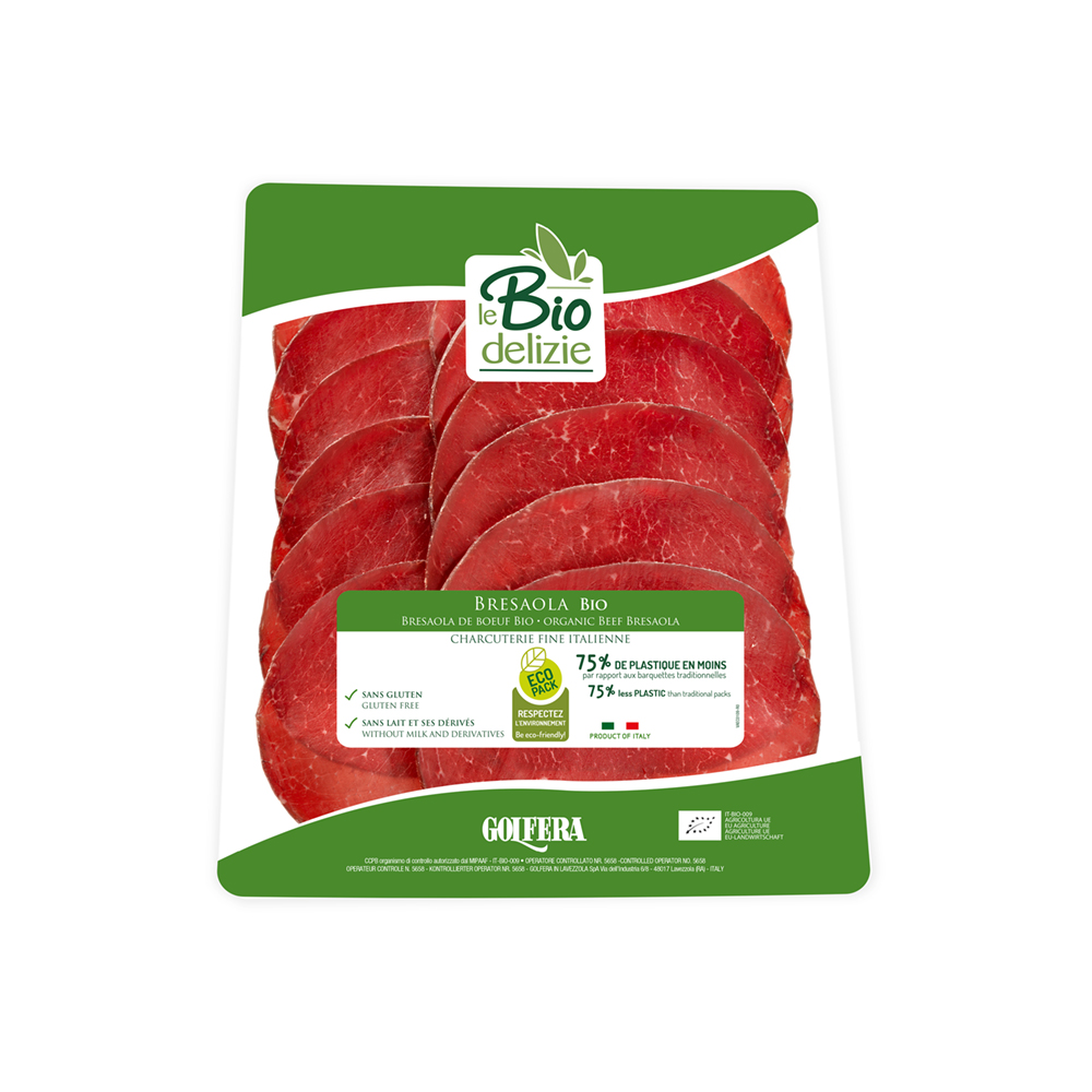 Bresaola affettata BIO 80 gr