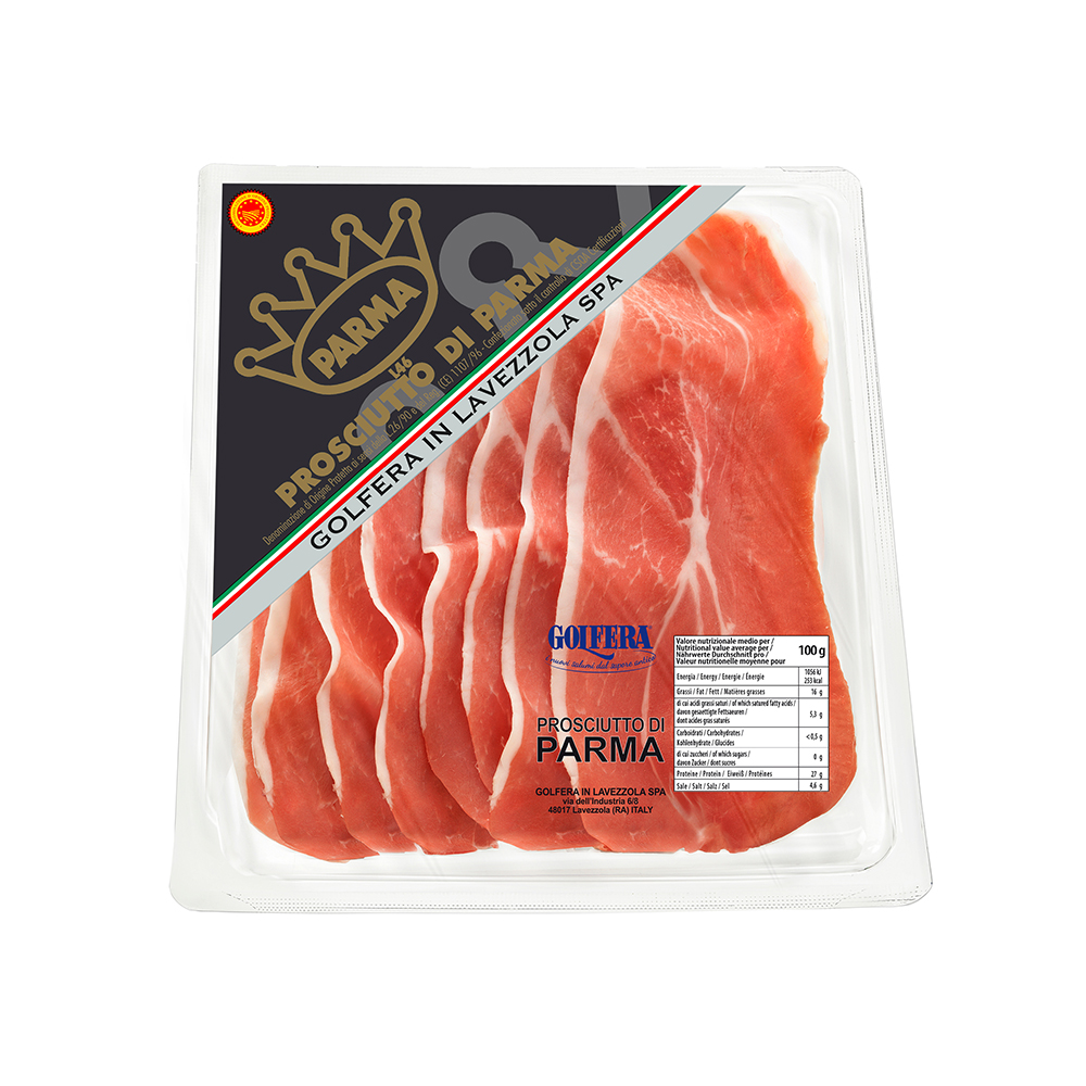 Prosciutto di Parma DOP affettato 80 gr