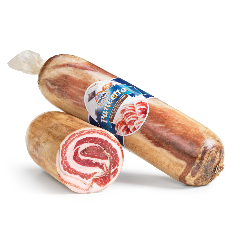 Pancetta arrotolata con pepe nero 3 Kg