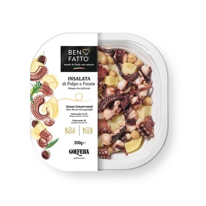 Octopus and potatoes 200g