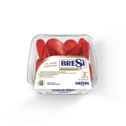 Pre-sliced Bresì beef salami 50 gr