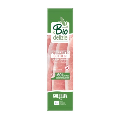 Prosciutto cotto Rotolino BIO 80 gr