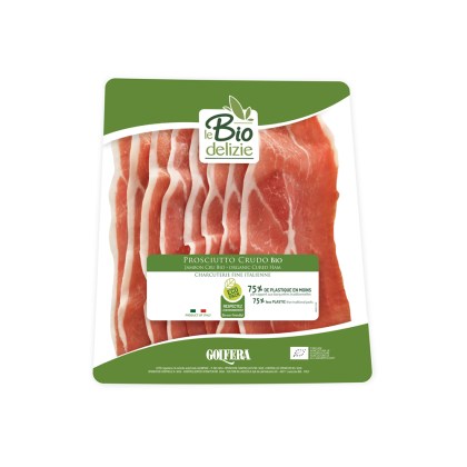 Prosciutto crudo riserva affettato BIO 80g
