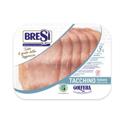 Pre-sliced Bresì turkey salami 75 gr