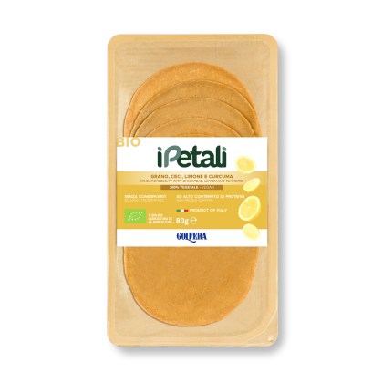 Affettato vegetale grano, ceci, limone e curcuma 80g