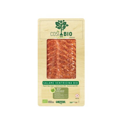 Salame Ventricina affettato Così Bio 80g