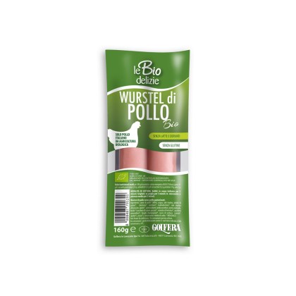 Wurstel di pollo BIO 160g