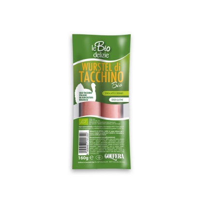 Wurstel di tacchino BIO 160 gr